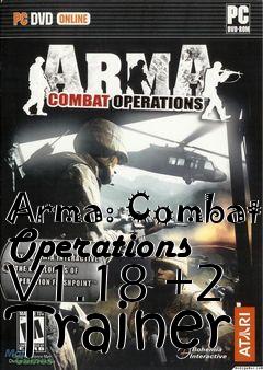 Box art for Arma:
Combat Operations V1.18 +2 Trainer