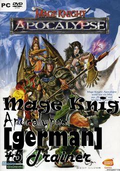 Box art for Mage
Knight: Apocalypse [german] +5 Trainer