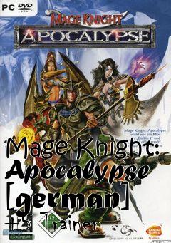 Box art for Mage
Knight: Apocalypse [german] +5 Trainer