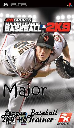 Box art for Major
            League Baseball 2k9 +6 Trainer