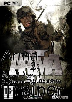 Box art for Arma
            2: Armed Assault 2 Steam V1.02.58136 Trainer