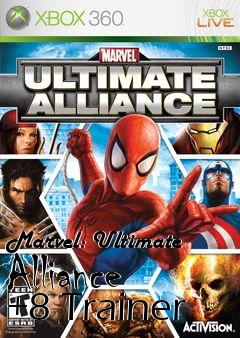 Box art for Marvel:
Ultimate Alliance +8 Trainer