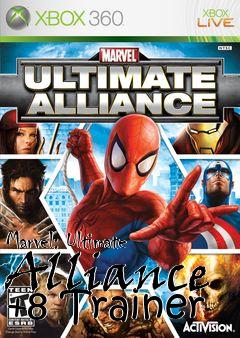 Box art for Marvel:
Ultimate Alliance +8 Trainer