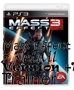 Box art for Mass
Effect 3 Retail Version +18 Trainer