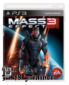 Box art for Mass
Effect 3 +18 Trainer