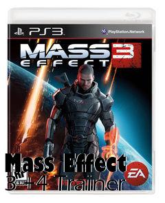 Box art for Mass
Effect 3 +4 Trainer