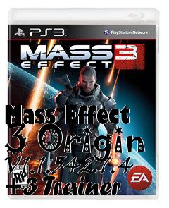 Box art for Mass
Effect 3 Origin V1.1.5427.4 +3 Trainer