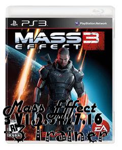 Box art for Mass
Effect 3 V1.2.5427.16 +3 Trainer
