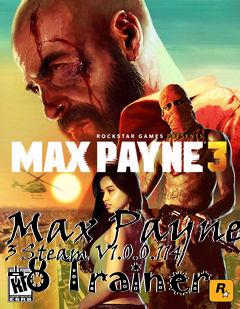 Box art for Max
Payne 3 Steam V1.0.0.114 +8 Trainer