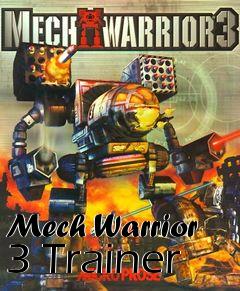 Box art for Mech
Warrior 3 Trainer