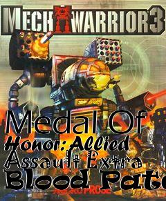 Box art for Medal
Of Honor: Allied Assault Extra Blood Patch