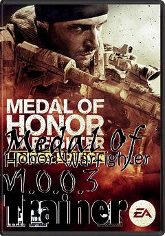 Box art for Medal
Of Honor: Warfighter V1.0.0.3 Trainer