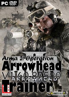 Box art for Arma
2: Operation Arrowhead V1.60.87580 Trainer