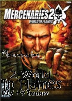 Box art for Mercenaries
            2: World In Flames V1.1 +9 Trainer