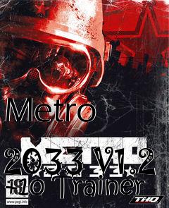 Box art for Metro
            2033 V1.2 +10 Trainer
