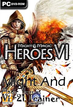 Box art for Might
And Magic Heroes Vi +21 Trainer