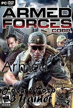 Box art for Armed
            Forces Corp +3 Trainer