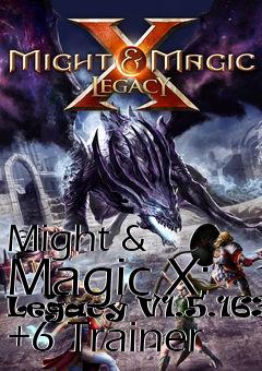 Box art for Might
& Magic X: Legacy V1.5.16336 +6 Trainer