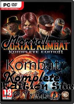 Box art for Mortal
            Kombat: Komplete Edition Steam +13 Trainer