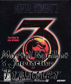 Box art for Mortal
Kombat 3 Interactive Trainer