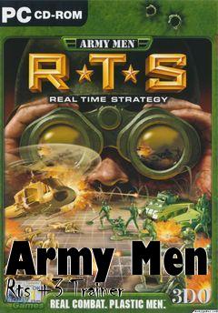 Box art for Army Men Rts +3 Trainer
