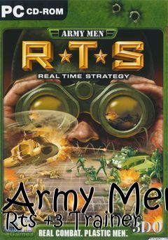 Box art for Army Men Rts +3 Trainer