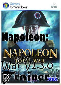 Box art for Napoleon:
            Total War V1.3.0 Trainer