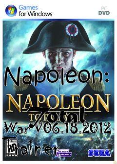 Box art for Napoleon:
            Total War V06.18.2012 Trainer