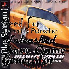 Need For Speed 5 Porsche Unleashed Save Game Generator Free Download Lonebullet
