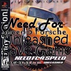 Box art for Need
For Speed 5 Porsche Unleashed Save Game Generator