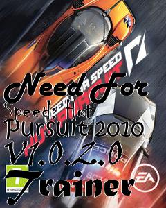Box art for Need
For Speed: Hot Pursuit 2010 V1.0.2.0 Trainer