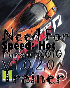 Box art for Need
For Speed: Hot Pursuit 2010 V1.0.2.0 Trainer