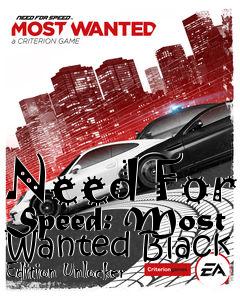 Box art for Need
For Speed: Most Wanted Black Edition Unlocker