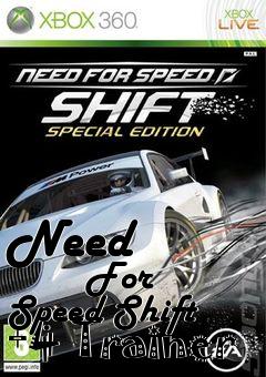 Box art for Need
            For Speed Shift +4 Trainer