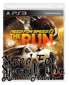 Box art for Need
For Speed: The Run +11 Trainer