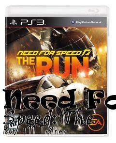 Box art for Need
For Speed: The Run +11 Trainer