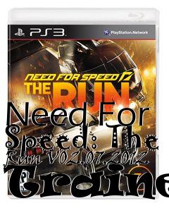 Box art for Need
For Speed: The Run V02.07.2012 Trainer