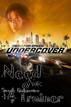 Box art for Need
            For Speed: Undercover +4 Trainer