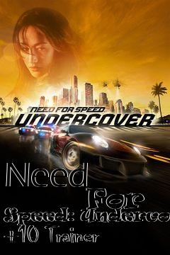 Box art for Need
            For Speed: Undercover +10 Trainer