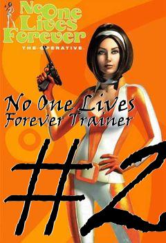 Box art for No
One Lives Forever Trainer #2