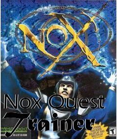 Box art for Nox
Quest Trainer