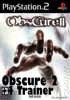 Box art for Obscure
2 +4 Trainer