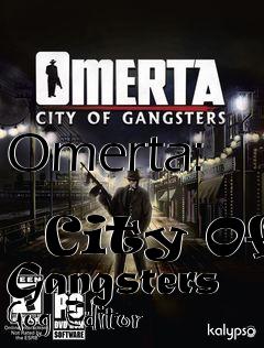 Box art for Omerta:
            City Of Gangsters Gog Editor