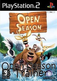 Box art for Open
Season +3 Trainer