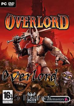 Box art for Overlord
            +5 Trainer