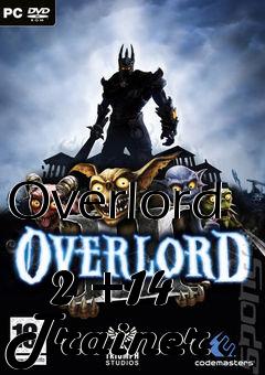 Box art for Overlord
            2 +14 Trainer
