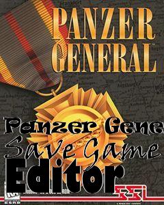 Box art for Panzer
General Save Game Editor