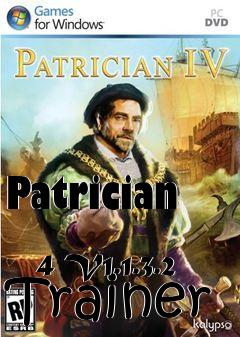 Box art for Patrician
            4 V1.1.3.2 Trainer