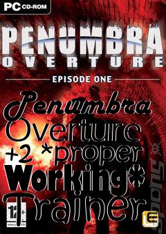 Box art for Penumbra
Overture +2 *proper Working* Trainer