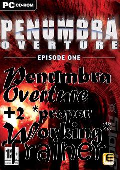 Box art for Penumbra
Overture +2 *proper Working* Trainer